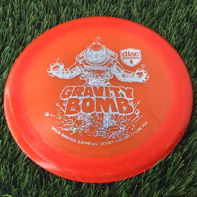 Discmania Horizon C-Line PD2 with Gravity Bomb - Gavin Babcock Signature Series 2024 Stamp - 175g - Translucent Orange