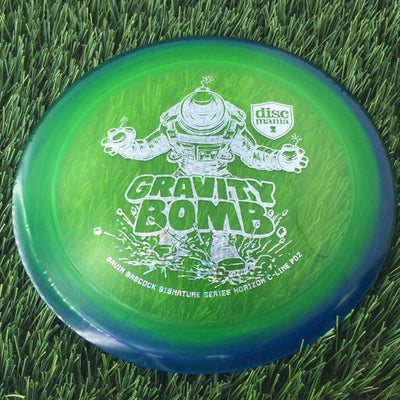 Discmania Horizon C-Line PD2 with Gravity Bomb - Gavin Babcock Signature Series 2024 Stamp - 174g - Translucent Green