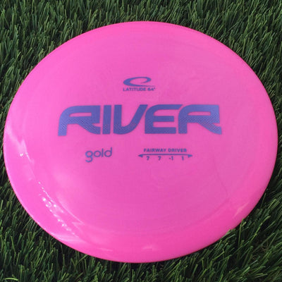 Latitude 64 Gold Line River with Simple Stock Stamp - 170g Pink