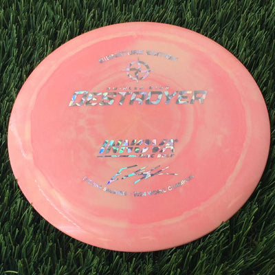 Innova Swirled Star Destroyer with Eveliina Salonen - 2024 World Champion Signature Edition Stamp - 175g Orange