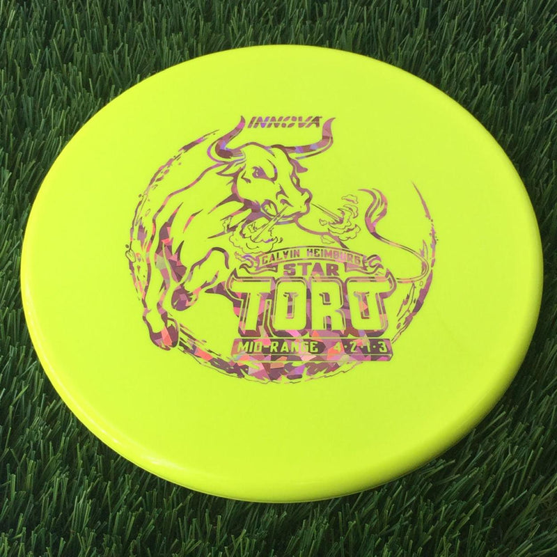 Innova Star Toro with Calvin Heimburg Signature Series Stamp - 175g Yellow