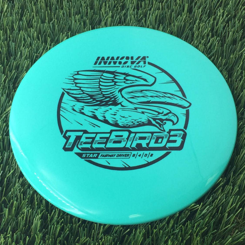 Innova Star Teebird3 with Burst Logo Stock Stamp - 175g Turquoise Blue