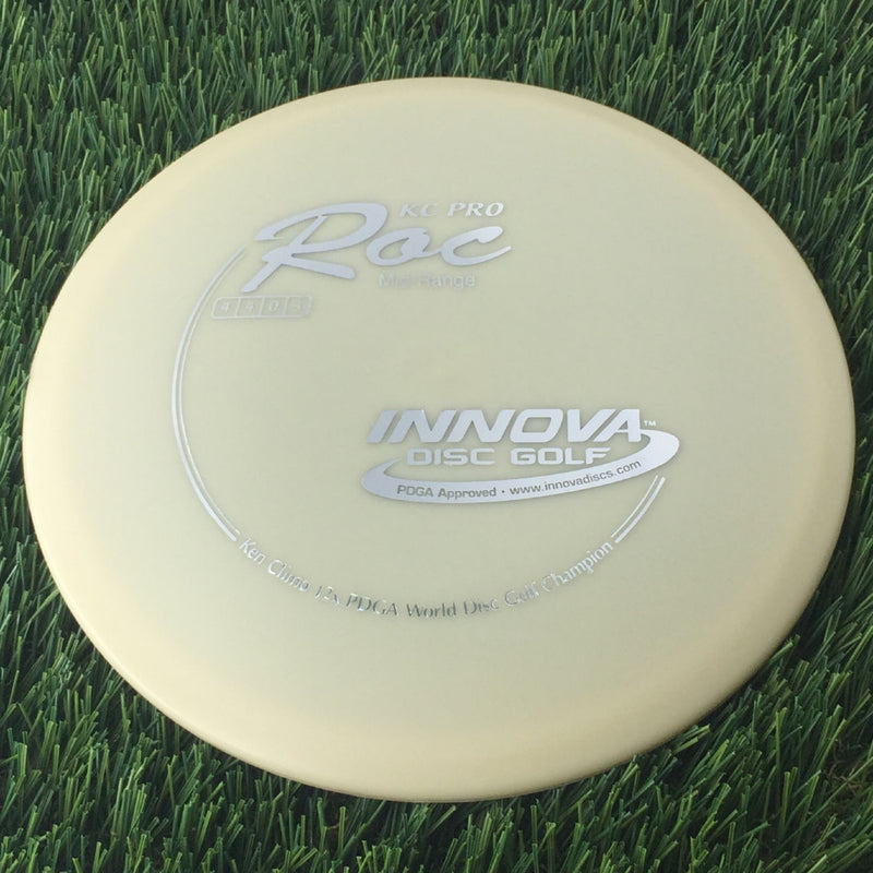 Innova Pro KC Roc with Ken Climo 12x PDGA World Disc Golf Champion Stamp - 150g Cream