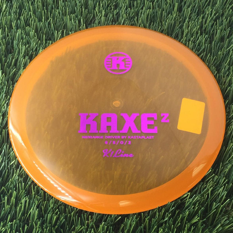 Kastaplast K1 Kaxe Z - 169g - Translucent Orange