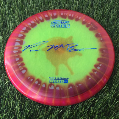 Discraft Elite Z Fly-Dyed Kratos with Paul McBeth Large Signature Stamp - 174g - Translucent Dyed