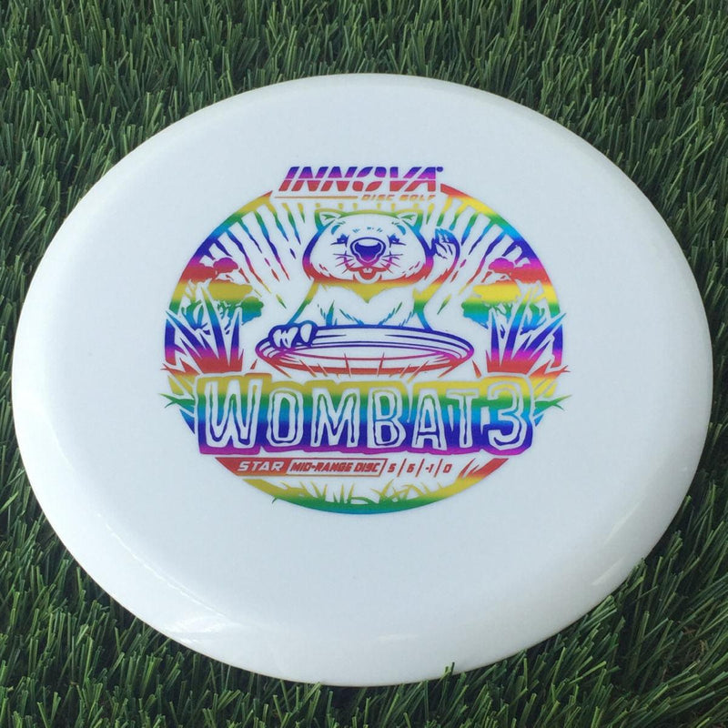 Innova Star Wombat3 with Burst Logo Stock Stamp - 169g White