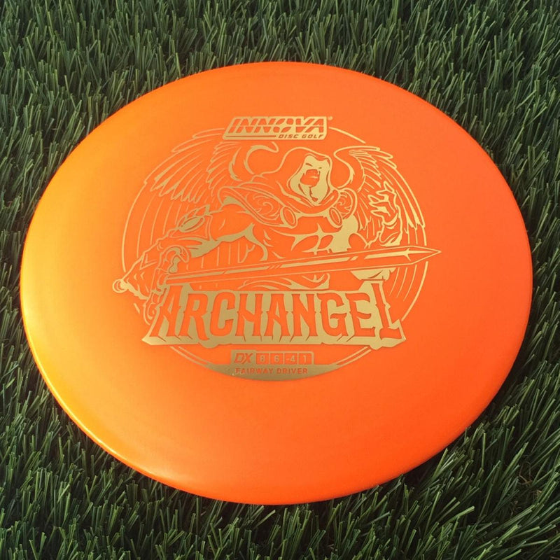 Innova DX Archangel with Burst Logo Stock Stamp - 147g Orange