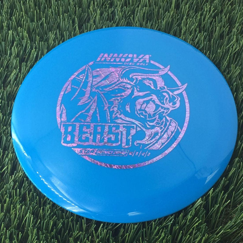 Innova Star Beast with Burst Logo Stock Stamp - 175g Blue