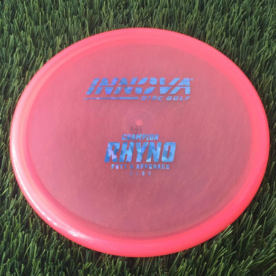 Innova Champion Rhyno with Burst Logo Stock Stamp - 171g - Translucent Pink