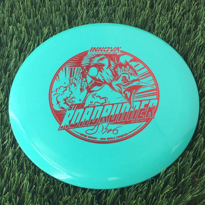 Innova Star Roadrunner with Gregg Barsby 2018 World Champion Screamin' Roadrunner Stamp - 166g Teal Green