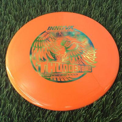 Innova Star Thunderbird with Burst Logo Stock Character Stamp - 175g Orange