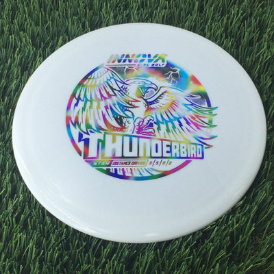 Innova Star Thunderbird with Burst Logo Stock Character Stamp - 175g White