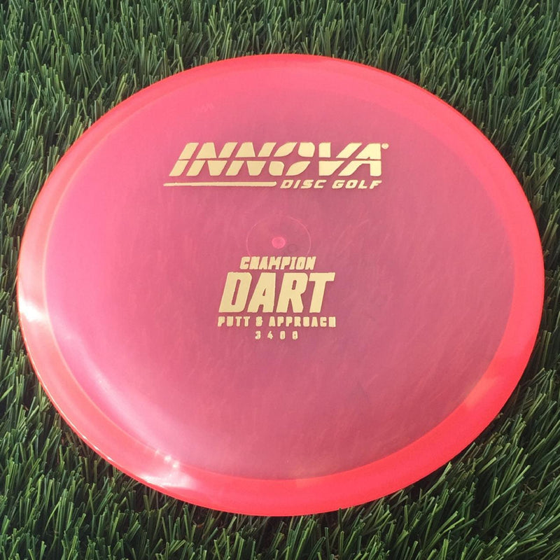 Innova Champion Dart with Burst Logo Stock Stamp - 170g - Translucent Pink