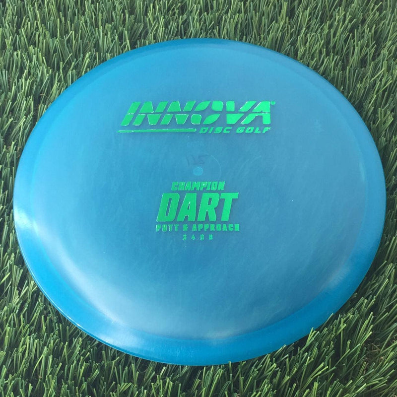 Innova Champion Dart with Burst Logo Stock Stamp - 172g - Translucent Blue