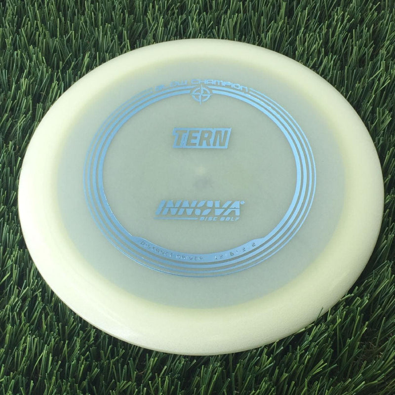 Innova Champion Glow Tern with Burst Logo Stock Stamp - 147g - Translucent Glow