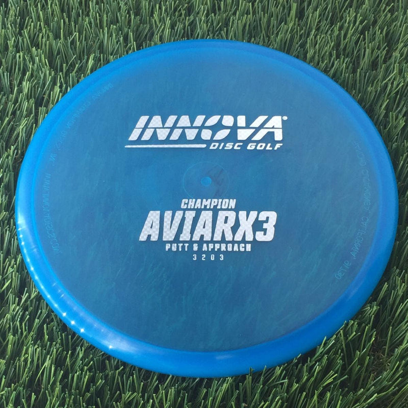 Innova Champion AviarX3 with Burst Logo Stock Stamp - 175g Blue