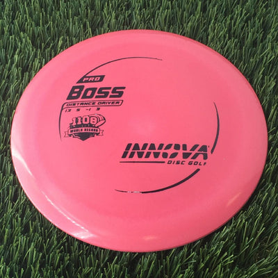 Innova Pro Boss with Burst Logo Stock 1108 Feet World Record Stamp - 175g Pink