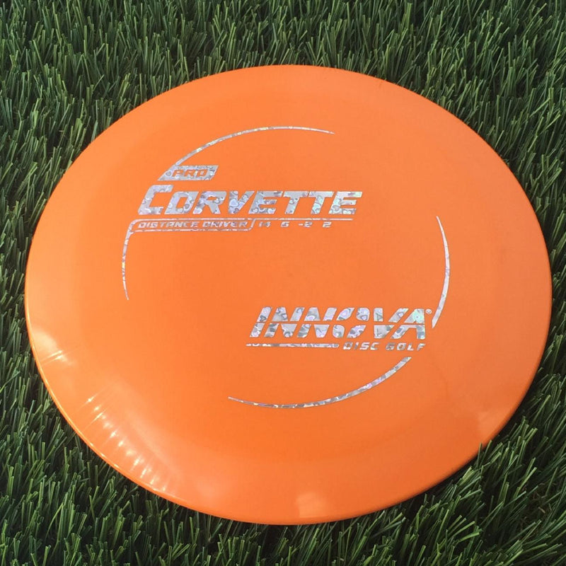 Innova Pro Corvette with Burst Logo Stock Stamp - 175g Orange