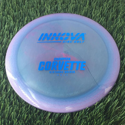 Innova Champion Corvette with Burst Logo Stock Stamp - 170g Blurple