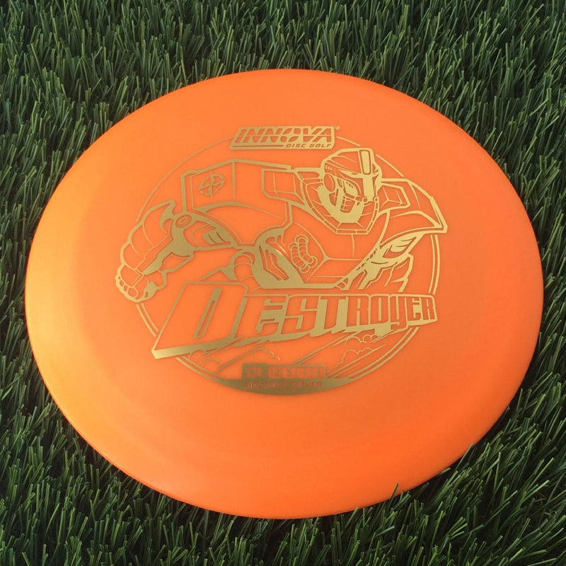 Innova DX Destroyer with Burst Logo Stock Stamp - 156g Orange