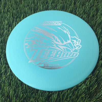 Innova DX Teebird with Burst Logo Stock Character Stamp - 167g Light Blue