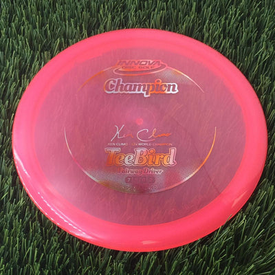 Innova Champion Teebird with Ken Climo - 12x World Champion New Stamp Stamp - 163g - Translucent Pink