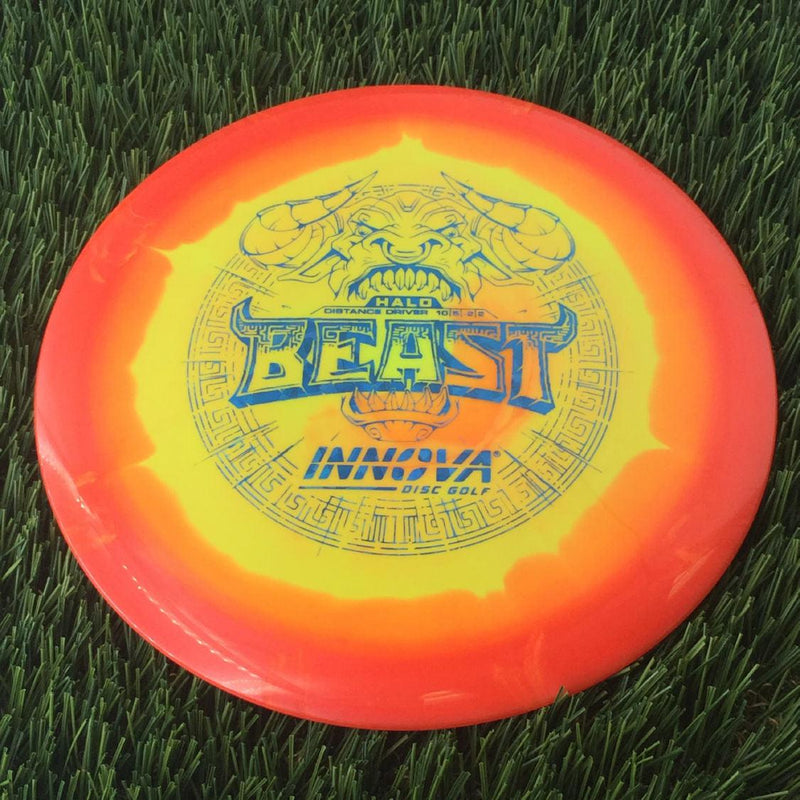 Innova Halo Star Beast with Burst Logo Stock Stamp - 175g Orange