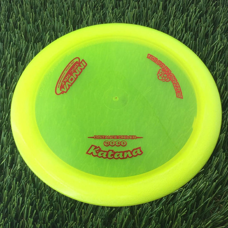 Innova Champion Blizzard Katana - 146g - Translucent Yellow