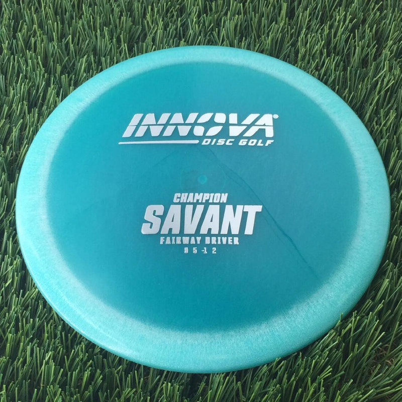 Innova Champion Savant with Burst Logo Stock Stamp - 159g - Translucent Blue