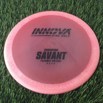 Innova Champion Savant with Burst Logo Stock Stamp - 149g - Translucent Pink