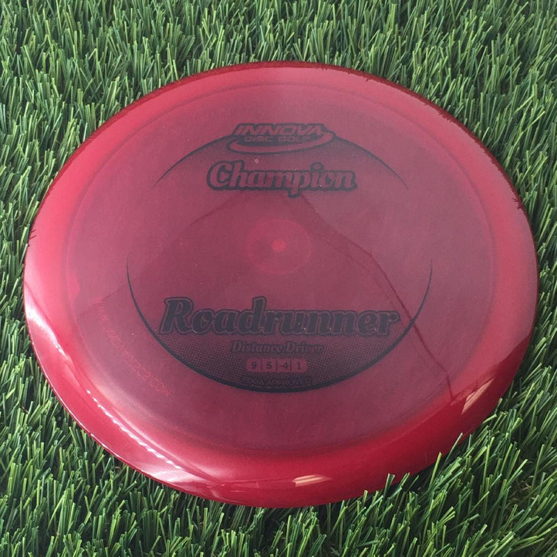 Innova Champion Roadrunner with Circle Fade Stock Stamp - 171g - Translucent Dark Red