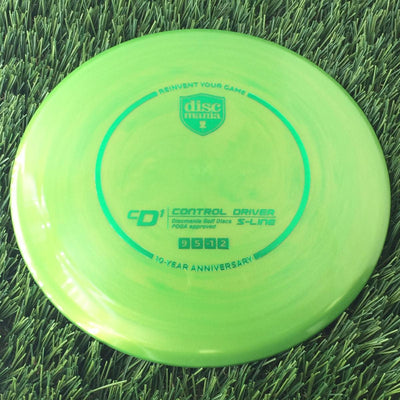 Discmania Swirly S-Line CD1 with 10 Year Anniversary Heirloom Design Stamp - 172g Green