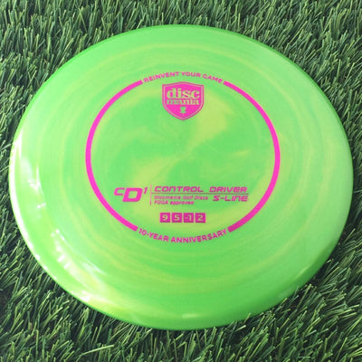 Discmania Swirly S-Line CD1 with 10 Year Anniversary Heirloom Design Stamp - 173g Green