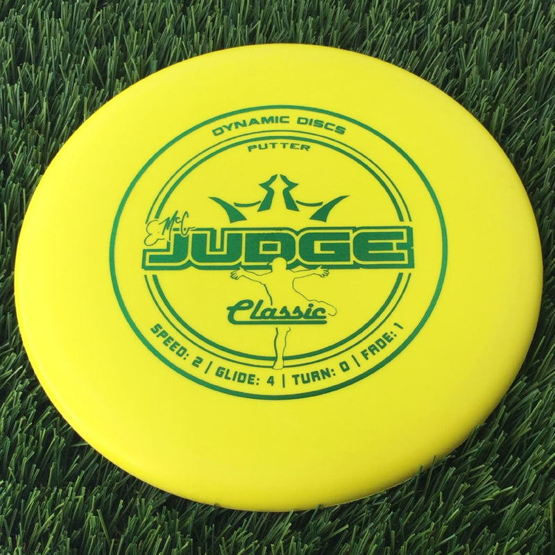 Dynamic Discs Classic (Hard) EMAC Judge - 173g Yellow