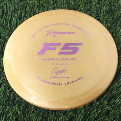 Prodigy 500 F5 with 2022 Signature Series Casey Hanemayer 5X Provincial Champion Stamp - 176g Gold