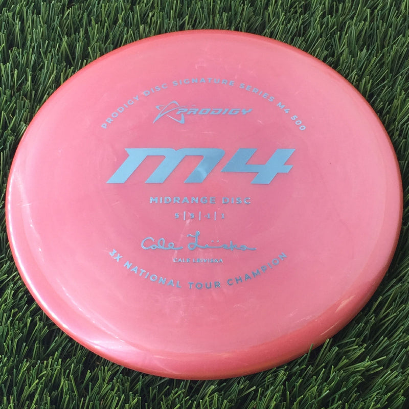 Prodigy 500 M4 with 2022 Signature Series Cale Leiviska - 3X National Tour Champion Stamp - 179g Pink