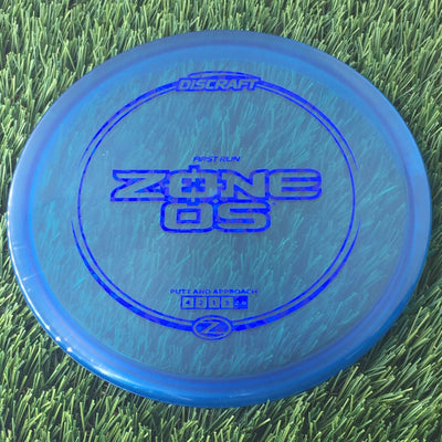 Discraft Elite Z Zone OS with First Run Stamp - 174g - Translucent Blue