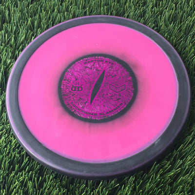 Dynamic Discs Classic Supreme SockiBomb Slammer with Raptor Eye Sockibomb Stamp - 173g Pink