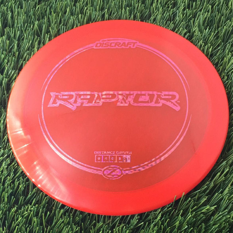 Discraft Elite Z Raptor - 174g - Translucent Red