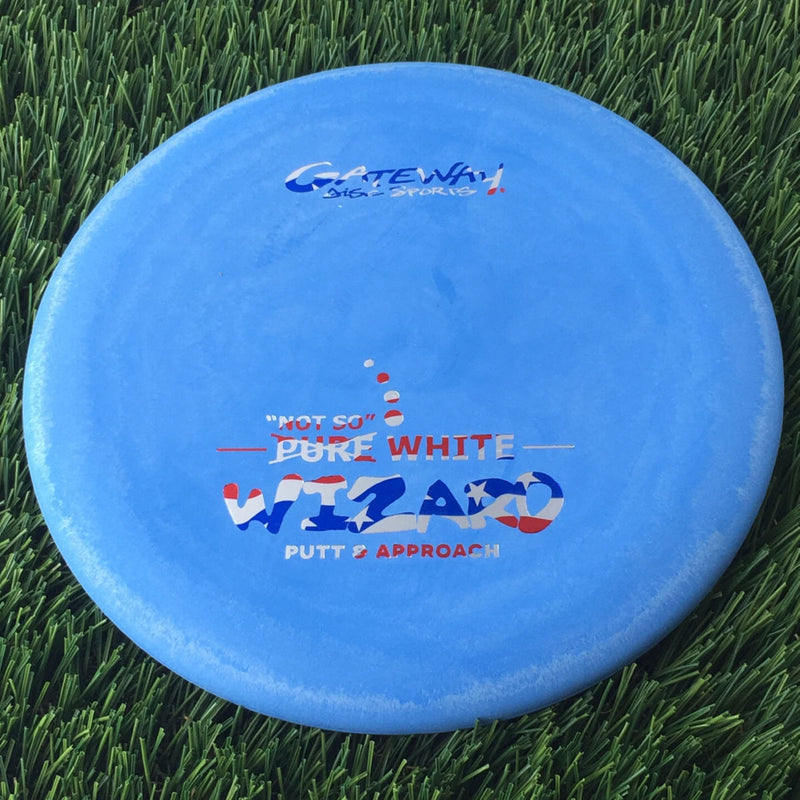 Gateway Pure White Wizard with Not So White Stamp - 173g Blue