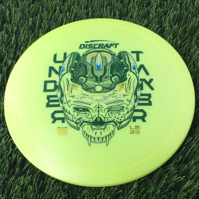 Discraft Big Z Collection Undertaker with 2023 Ledgestone Edition - Wave 3 Stamp - 169g Bright Yellow