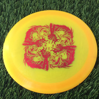 Discraft Glow FLX Heat with 2023 Ledgestone Edition - Wave 3 Stamp - 172g - Translucent Orange