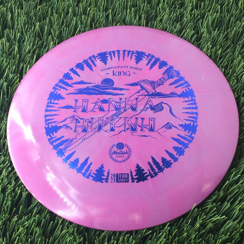 Westside Tournament Burst King with Hanna Huynh Battle Sword Team Series 2023 Stamp - 175g Dark Pink