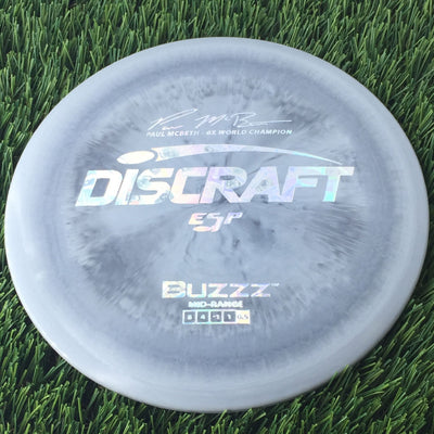 Discraft ESP Buzzz with Paul McBeth - 6x World Champion Signature Stamp - 176g Grey