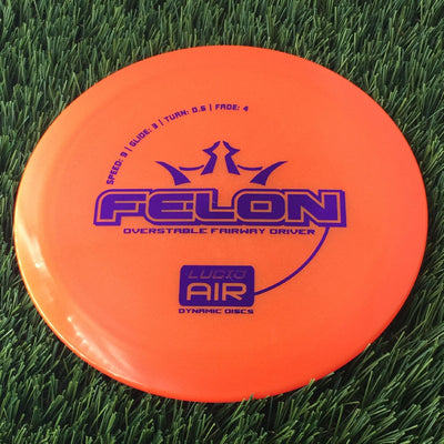 Dynamic Discs Lucid Air Felon - 157g - Translucent Orange