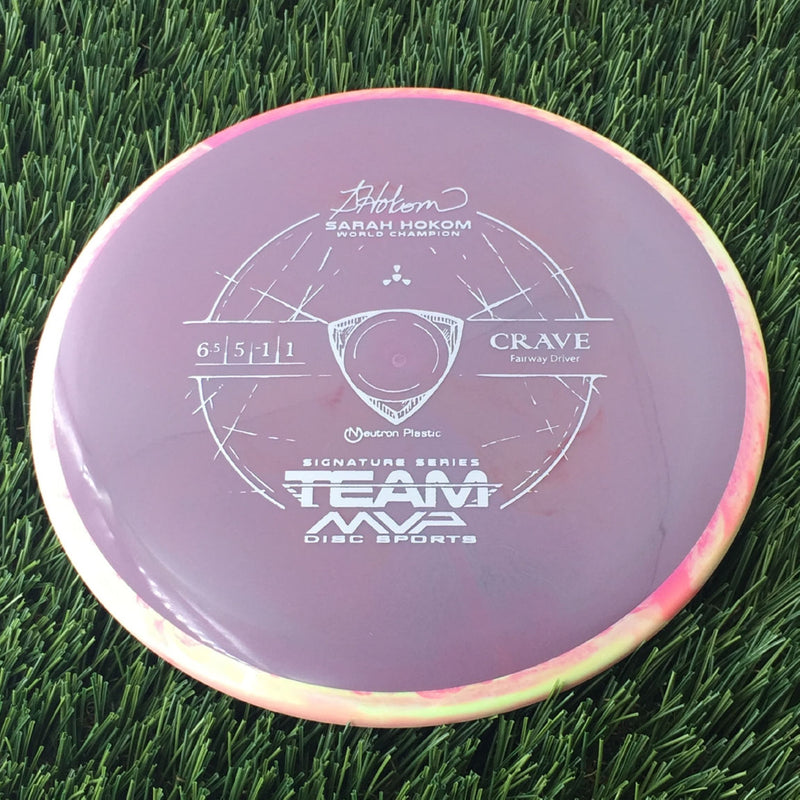 Axiom Neutron Crave with Sarah Hokom World Champion Signature Series Team MVP Stamp - 174g Off Purple