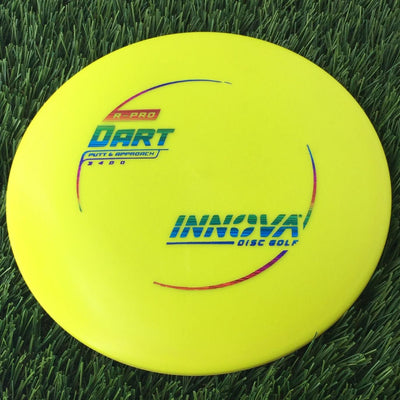 Innova R-Pro Dart with Burst Logo Stock Stamp - 166g Yellow