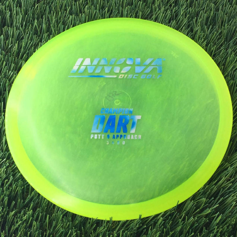 Innova Champion Dart with Burst Logo Stock Stamp - 175g - Translucent Yellow