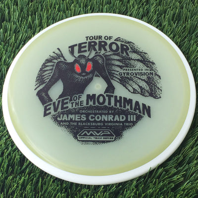 MVP Eclipse Glow 2.0 Detour with Eve of the Mothman - James Conrad and the Blacksburg Virginia Trio - MVP Halloween 2024 Tour of Terror Stamp - 176g - Translucent Glow