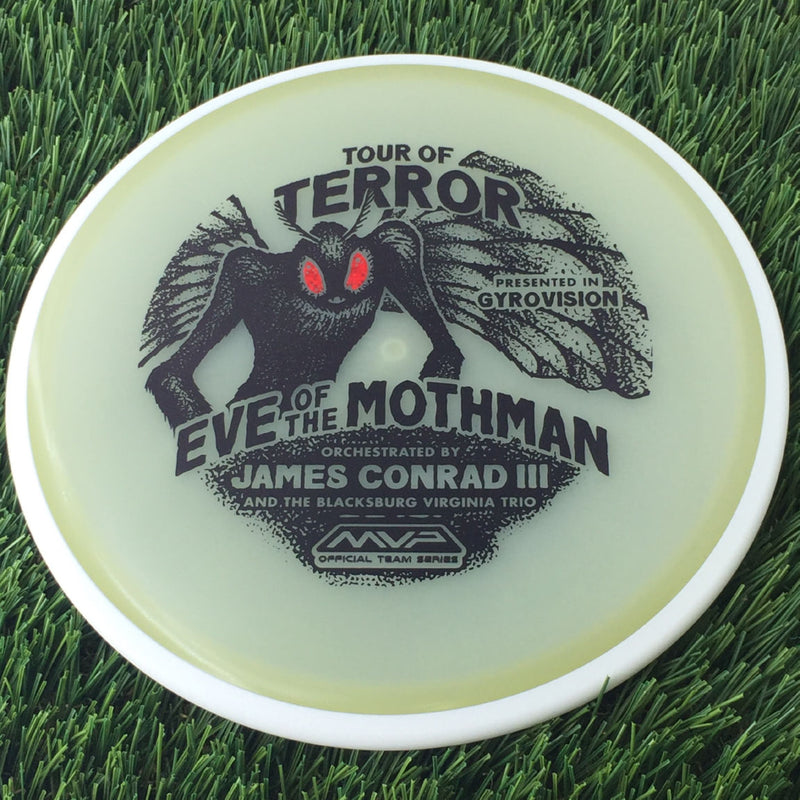 MVP Eclipse Glow 2.0 Detour with Eve of the Mothman - James Conrad and the Blacksburg Virginia Trio - MVP Halloween 2024 Tour of Terror Stamp - 176g - Translucent Glow